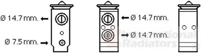 Расширительный клапан, кондиционер VAN WEZEL купить
