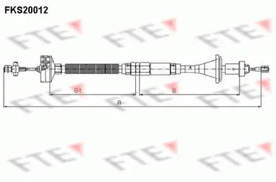 Тросик сцепления FTE купить