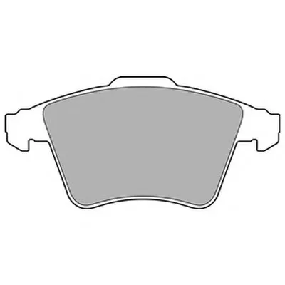 Комплект тормозных колодок, дисковый тормоз DELPHI купить