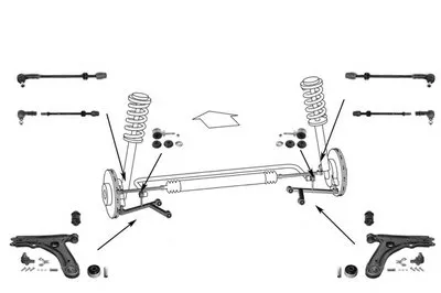Рулевое управление; Подвеска колеса MEYLE купить