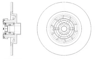 Тормозной диск KAWE купить