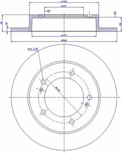 Тормозной диск CAR купить