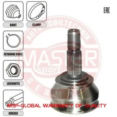 Шарнирный комплект, приводной вал MASTER-SPORT купить