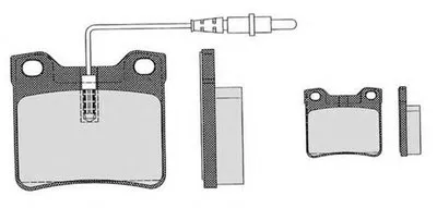 Комплект тормозных колодок, дисковый тормоз RAICAM купить