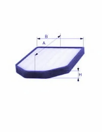 Фильтр, воздух во внутренном пространстве UNICO FILTER купить