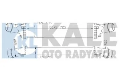 Интеркулер KALE OTO RADYATÖR купить