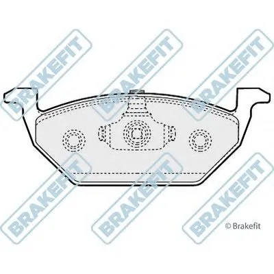 Комплект тормозных колодок, дисковый тормоз Brake Fit APEC braking купить