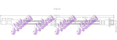 Тормозной шланг BROVEX-NELSON купить