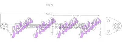 Тормозной шланг BROVEX-NELSON купить