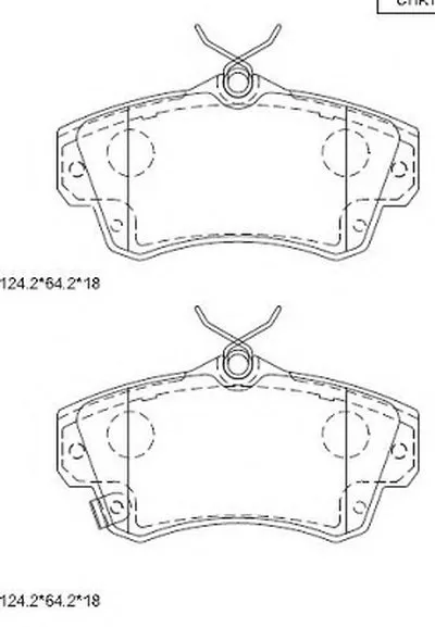 Комплект тормозных колодок, дисковый тормоз ASIMCO купить