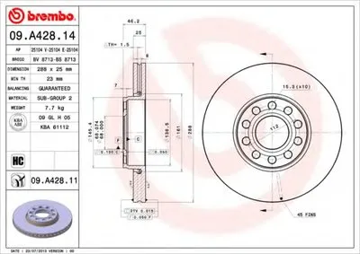 Тормозной диск COATED DISC LINE BREMBO купить