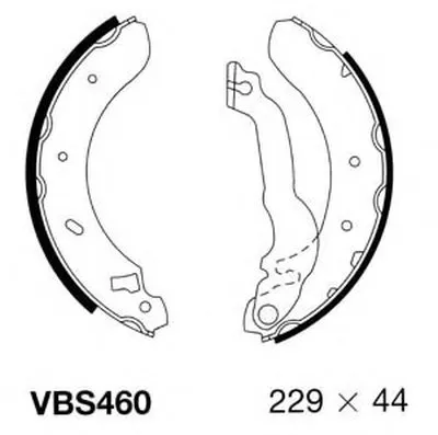 Комплект тормозных колодок MOTAQUIP купить