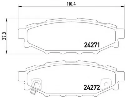 Комплект тормозных колодок, дисковый тормоз HELLA купить