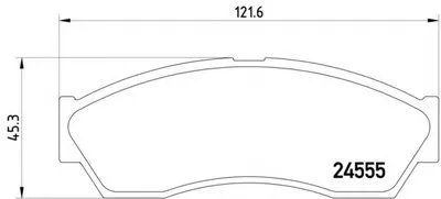 Комплект тормозных колодок, дисковый тормоз HELLA купить