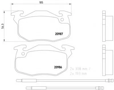 Комплект тормозных колодок, дисковый тормоз HELLA купить