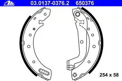 Комплект тормозных колодок ATE купить