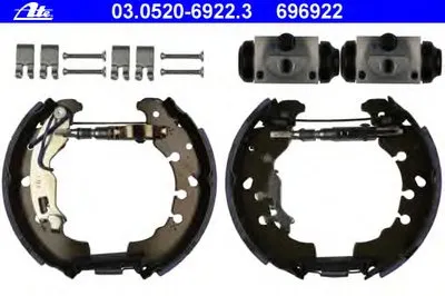 Комплект тормозных колодок Original ATE TopKit ATE купить