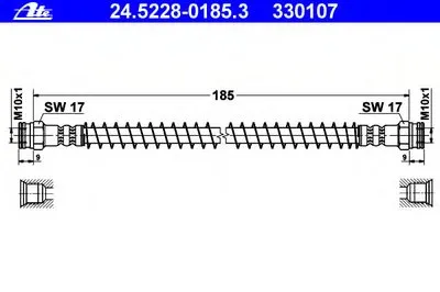Тормозной шланг ATE купить