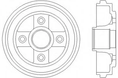 Тормозной барабан TEXTAR купить