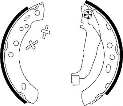 Комплект тормозных колодок HELLA PAGID купить