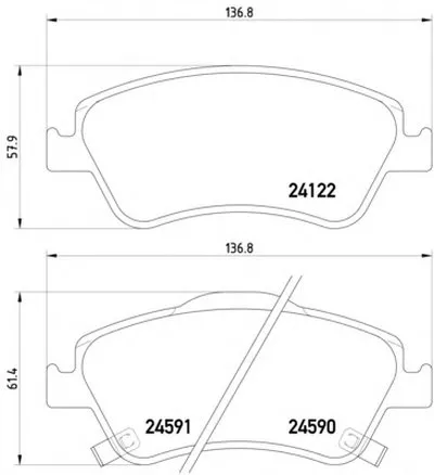 Комплект тормозных колодок, дисковый тормоз HELLA PAGID купить
