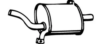 Глушитель выхлопных газов конечный WALKER купить