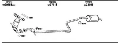 Система выпуска ОГ WALKER купить