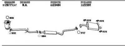 Система выпуска ОГ WALKER купить