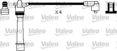 Комплект проводов зажигания VALEO купить