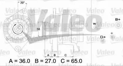 Генератор VALEO купить