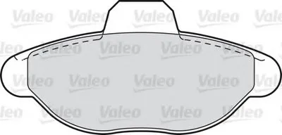 Комплект тормозных колодок, дисковый тормоз VALEO купить