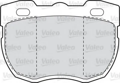 Комплект тормозных колодок, дисковый тормоз VALEO купить