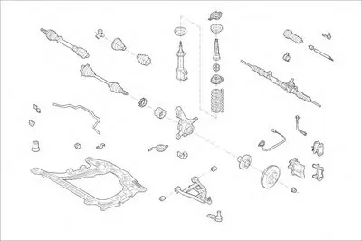 Подвеска колеса MONROE купить