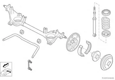Рулевое управление; Подвеска колеса HERTH+BUSS JAKOPARTS купить