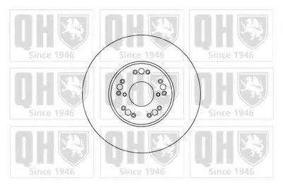 Тормозной диск QUINTON HAZELL купить