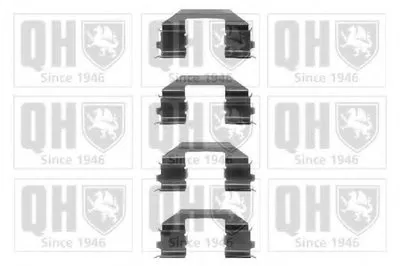 Комплектующие, колодки дискового тормоза QUINTON HAZELL купить