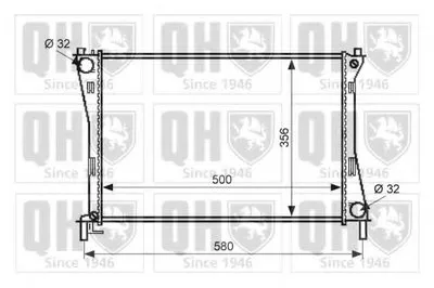 Радиатор, охлаждение двигателя QUINTON HAZELL купить