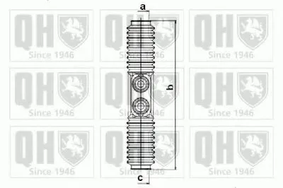 Комплект пылника, рулевое управление QUINTON HAZELL купить
