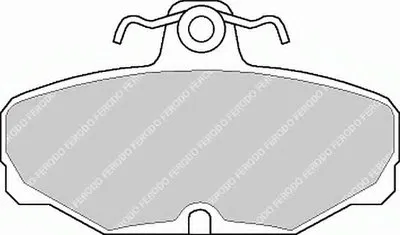 Комплект тормозных колодок, дисковый тормоз PREMIER FERODO купить