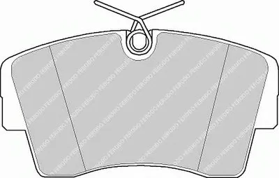 Комплект тормозных колодок, дисковый тормоз PREMIER FERODO купить