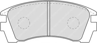 Комплект тормозных колодок, дисковый тормоз PREMIER FERODO купить