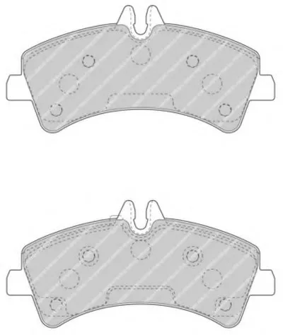 Комплект тормозных колодок, дисковый тормоз PREMIER FERODO купить