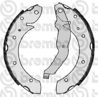 Комплект тормозных колодок BREMBO купить