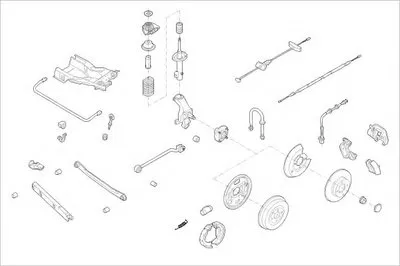 Подвеска колеса DELPHI купить