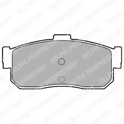Комплект тормозных колодок, дисковый тормоз DELPHI купить