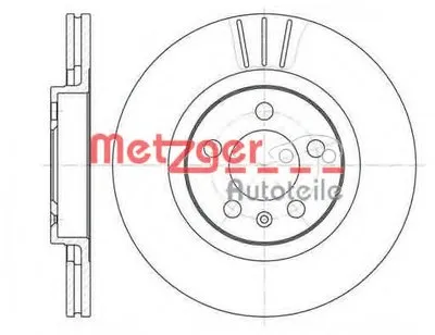 Тормозной диск HIGH CARBON / AP METZGER купить