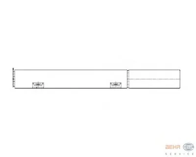 Осушитель, кондиционер BEHR HELLA SERVICE купить