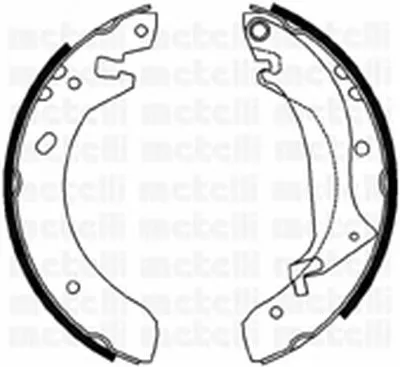 Комплект тормозных колодок METELLI купить