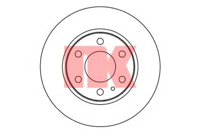 Тормозной диск NK купить