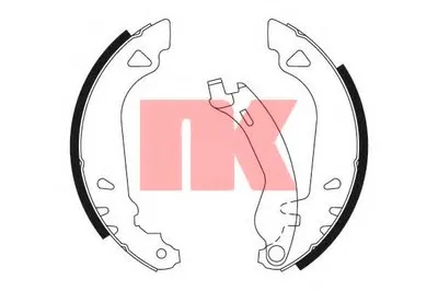 Комплект тормозных колодок NK купить